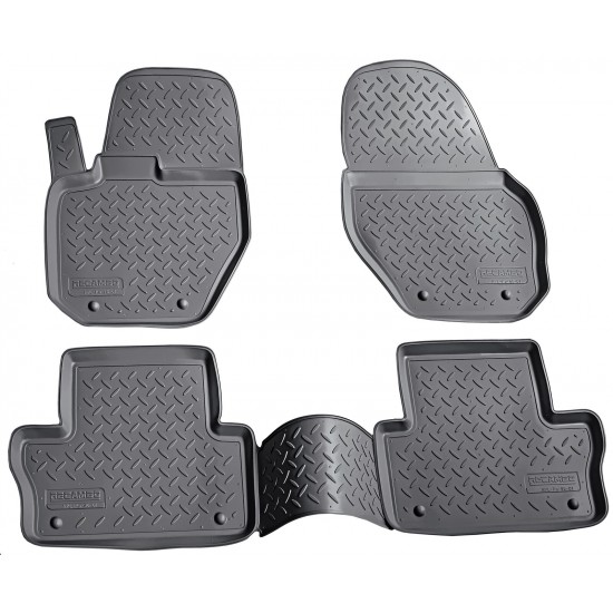 Set de 4 covorase cauciuc 3D stil tavita premium pentru Volvo XC60 2008-2017