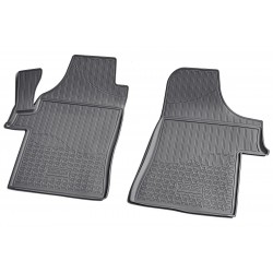 Set de 2 covorase cauciuc 3D stil tavita premium pentru Mercedes Vito, Viano W639 2003-2014