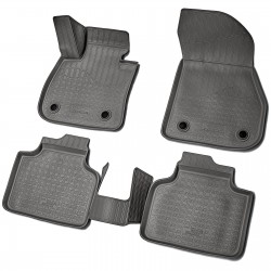 Set de 5 covorase cauciuc 3D stil tavita premium pentru BMW Seria 2 Active Tourer F45 din 2014