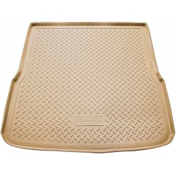 Tavita portbagaj din cauciuc bej premium pentru Audi A6 C6 Avant/Break, Allroad 2005-2011