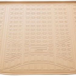 Tavita portbagaj din cauciuc bej premium pentru BMW X4 F26 2014-2018