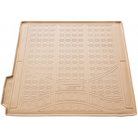 Tavita portbagaj din cauciuc bej premium pentru BMW X5 F15 2013-2018