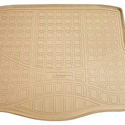 Tavita portbagaj bej din cauciuc premium pentru Mercedes CLA C117 Berlina 2013-2018