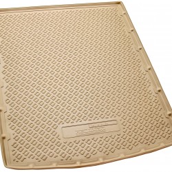 Tavita portbagaj bej din cauciuc premium pentru Skoda Superb II,2 Break/Combi 2008-2015