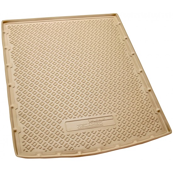 Tavita portbagaj bej din cauciuc premium pentru Skoda Superb II,2 Break/Combi 2008-2015