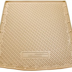 Tavita portbagaj bej din cauciuc premium pentru Skoda Superb II,2 Break/Combi 2008-2015