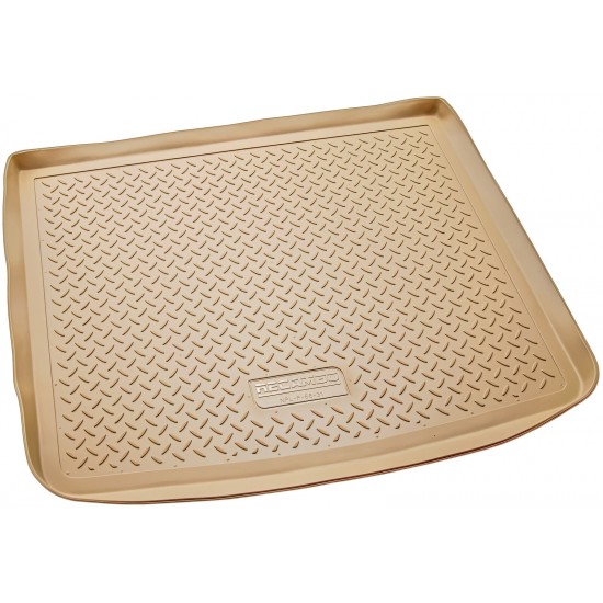 Tavita portbagaj bej din cauciuc premium pentru VW Touareg I 7L 2002-2010