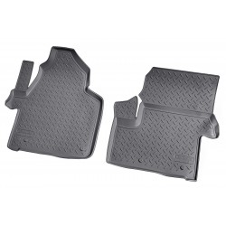 Set de 2 covorase cauciuc 3D stil tavita premium pentru Mercedes Sprinter W906 2006-2018, VW Crafter 2006-2016