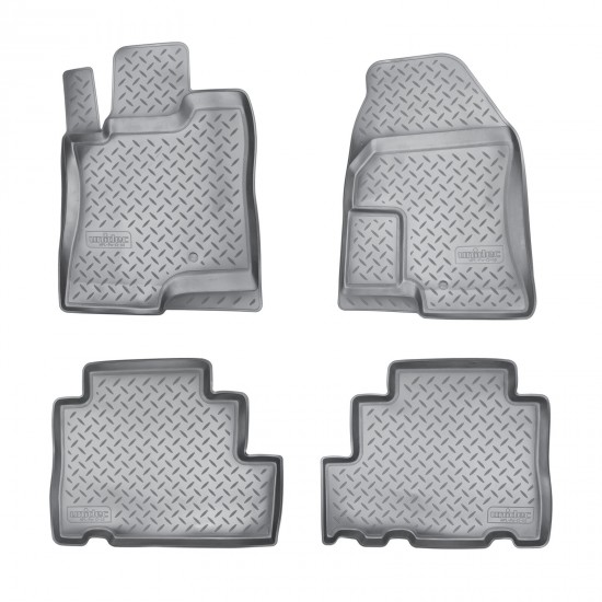 Set de 4 covorase cauciuc 3D stil tavita premium pentru Opel Antara, Chevrolet Captiva din 2006