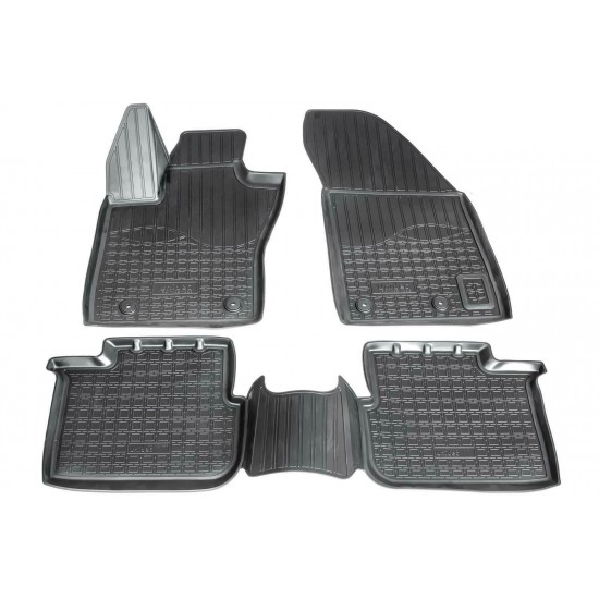 Set de 4 covorase cauciuc 3D stil tavita premium pentru Fiat Tipo din 2016, FIat Aegea din 2015