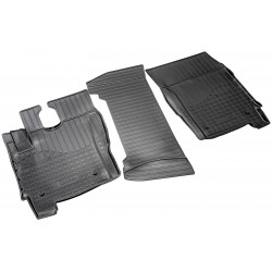 Set de 3 covorase cauciuc 3D stil tavita premium pentru IVECO Eurocargo III, 3 2008-2013