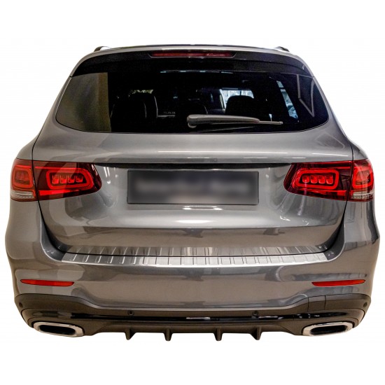 Ornament protectie bara spate/portbagaj MAT MERCEDES GLC KLASSE X253  2015-03.2019