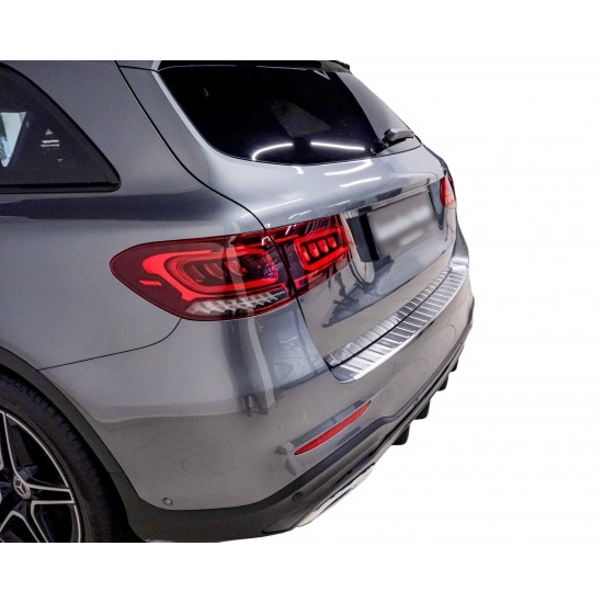 Ornament protectie bara spate/portbagaj MAT MERCEDES GLC KLASSE X253  2015-03.2019