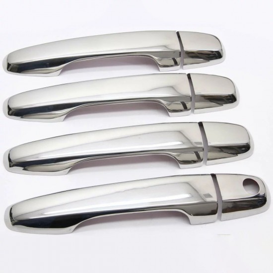Set de 4 manere de usi cromate pentru Mitsubishi L200 din 2006