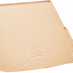 Tavita portbagaj din cauciuc bej premium pentru VW Passat B7 Break,Combi,Variant, Alltrack din 2010-2014