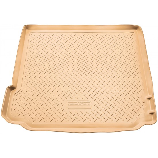 Tavita portbagaj din cauciuc bej premium pentru BMW X5 E70 2006-2013