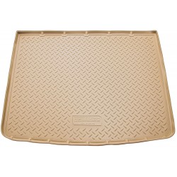 Tavita portbagaj bej din cauciuc premium pentru VW Touareg II 7P 2010-2018 cu clima in 2 zone