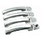 Set de 4 manere de usi cromate din inox pentru Opel Vivaro B, Renault Traffic 3, III, Fiat Talento, Nissa NV300