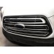 Set de 3 ornamente grila/masca fata crom pentru Ford Transit 7 din 2013-2018