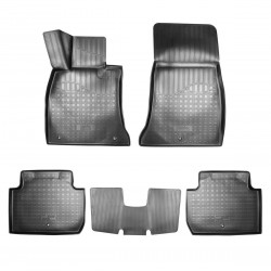 Set de 5 covorase cauciuc 3D stil tavita premium pentru Kia Stinger din 2017