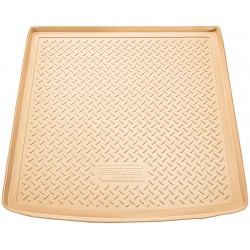 Tavita portbagaj bej din cauciuc premium pentru Audi A4 B8 Avant/Break din 2008-2015