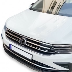 Set de 4 ornamente cromate din inox grila, masca fata pentru VW Tiguan II Facelift din 2020