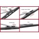 Stergator hybrid premium pentru Mercedes E-class W210 din 1995-2002 - 600 mm