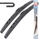 Set 2 stergatoare hybrid premium pentru Renault Megane 2 din 09.2002-01.2006 - 600/450 mm