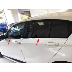 Set de 4 ornamente chedere/geamuri crom pentru BMW Seria 1 F20 din 2011-2019