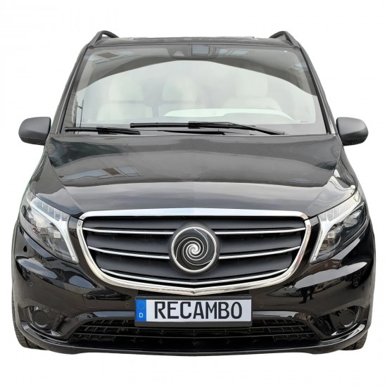 Set ornamente rama grila/masca fata crom pentru Mercedes Vito, V-Class W447 din 2014-2024