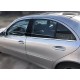Set de 4 ornamente chedere/geamuri crom pentru Mercedes E-Class W211 din 2002-2009