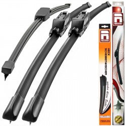 Set de 3 stergatoare premium parbriz si luneta pentru BMW X3 G01 din 2017 - 650/500 mm si 275 mm