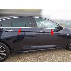Set de 4 ornamente chedere/geamuri crom pentru Opel Insignia B Berlina din 2017