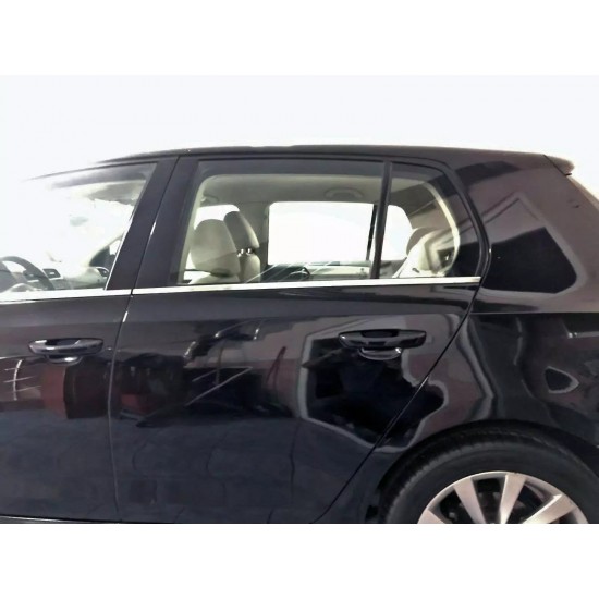 Set de 4 ornamente chedere/geamuri crom pentru VW Golf VI, 6 hatchback din 2008-2012