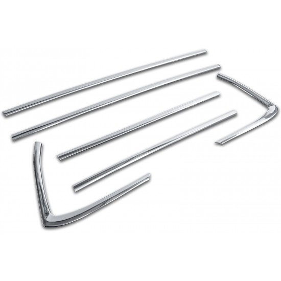Set de 6 chedere cromate geamuri/usi pentru Opel Corsa F din 2019