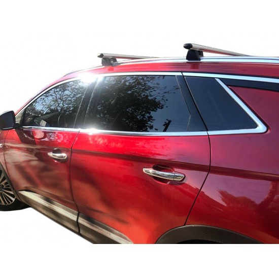 Set de 6 chedere cromate geamuri, usi pentru Opel Grandland X din 2017