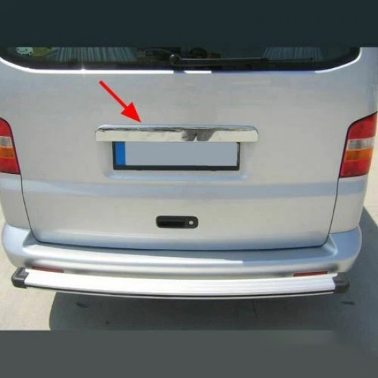 Ornament cromat haion/deasupra la numar pentru VW T5 din 2003-2015 modelele cu haion