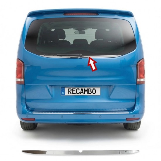 Ornament cromat haion/stergator pentru Mercedes Vito W447, V Class din 2024-