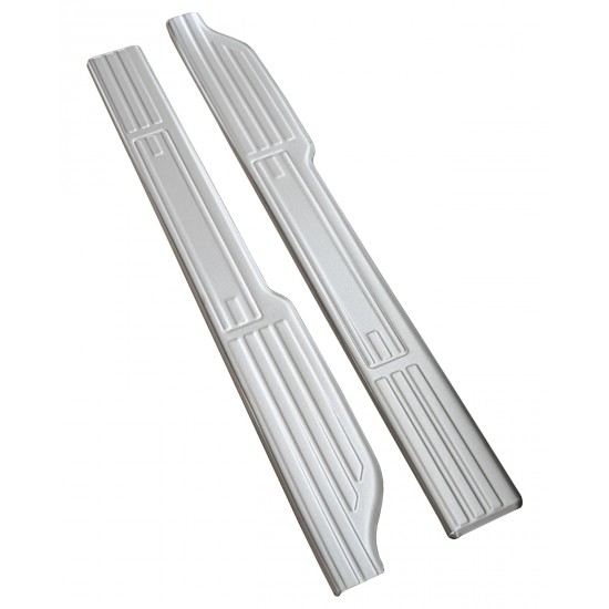 Ornamente protectie pentru pragurile interioare mate pentru Land Rover Defender L663 din 2020