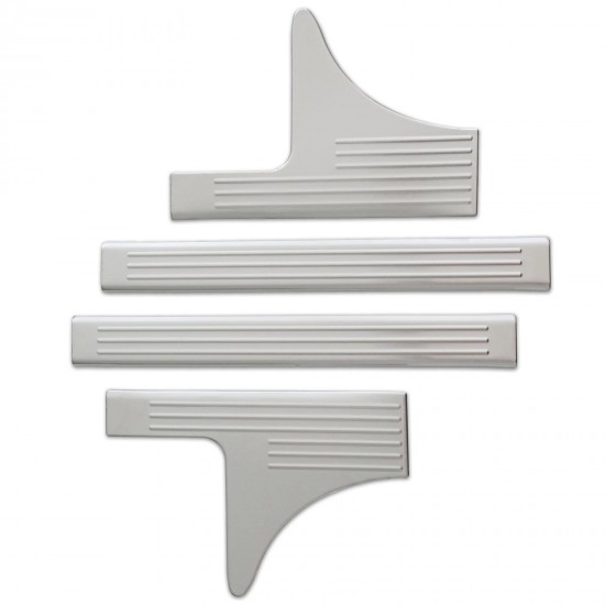 Set de 4 protectii praguri din inox pentru Dacia Duster III din 2024