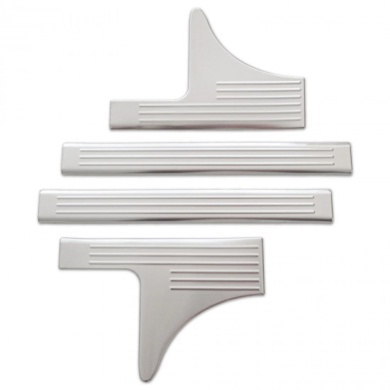 Set de 4 protectii praguri din inox pentru Dacia Duster III din 2024