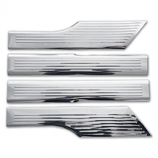 Set de 4 protectii praguri cromate din inox pentru VW Tayron din 2024