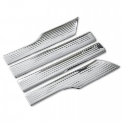 Set de 4 protectii praguri cromate din inox pentru VW Tayron din 2024