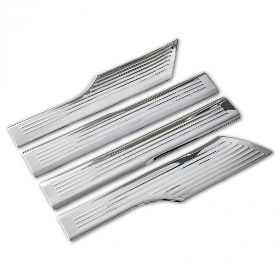 Set de 4 protectii praguri cromate din inox pentru VW Tayron din 2024