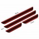 Set de 4 protectii universale pentru praguri din ABS si inox mat, stil EXCLUSIVE