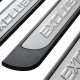 Set de 4 protectii universale pentru praguri din ABS si inox mat, stil EXCLUSIVE