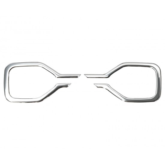 Set de 2 ornamente cromate pentru proiectoare/bara fata Dacia Sandero III din 2021, Jogger din 2021