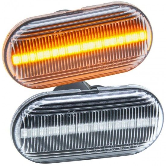 Set de 2 Lampi semnalizare laterala LED pentru Smart Fortwo din 2014, Opel Movano A, Opel Vivaro A