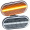 Set de 2 Lampi semnalizare laterala LED pentru Dacia Duster I, Logan MCV I, Dokker, Lodgy