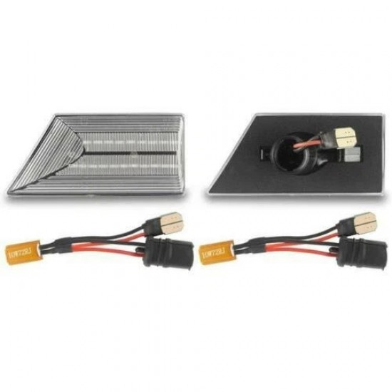 Set de 2 Lampi semnalizare laterala/aripi LED pentru Opel Signum, Vectra C din 2002-2008